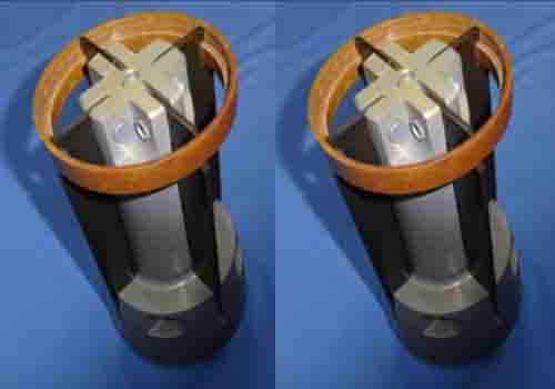 फिन असेंबली (125mm हीट शेल)