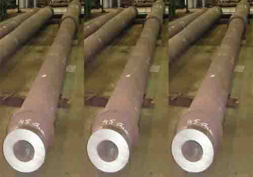 105mm से 155mm की गन बैरल